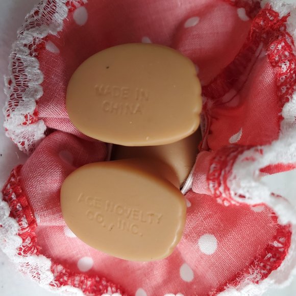 Vintage Ace Novelty Treasure Troll Doll Pink Hair Pink Wishstone Belly Button - Picture 7 of 8